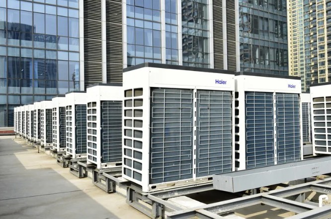 海尔物联多联机无限冷暖系列助力济南城市之光3