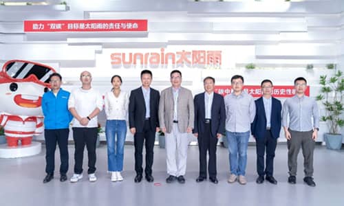 2023全球能源奖获得者、上海交通大学王如竹教授莅临太阳雨参观指导
