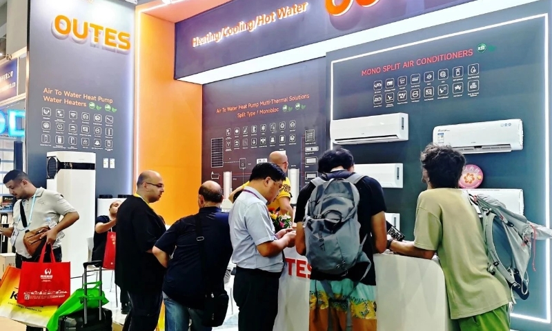 中廣亮相第138屆廣交會，綠色熱泵技術引外貿客商駐足