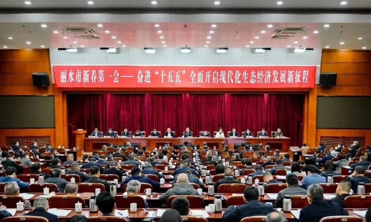 中广电器响应丽水市新春第一会