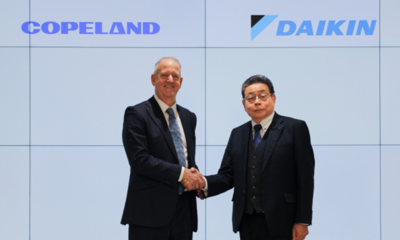 大金谷轮强强联合，热泵行业格局生变