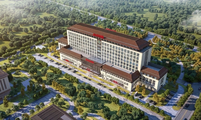 欧博全场景方案为台儿庄中医院打造绿色空调样本