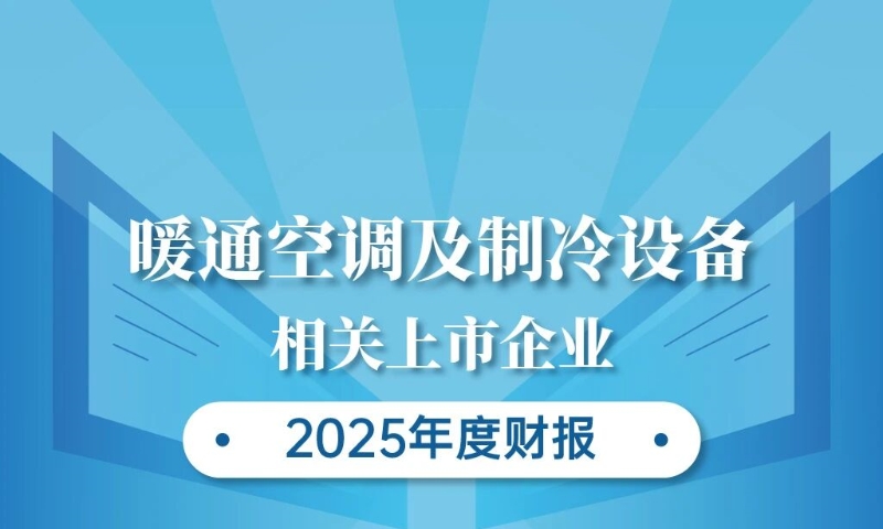 一图看懂暖通空调及制冷设备相关上市企业2025年财报