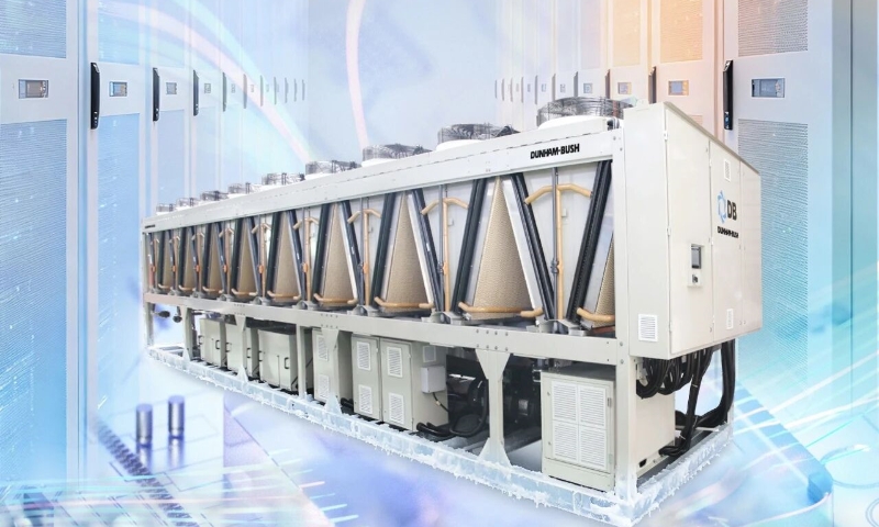 顿汉布什一体式风冷磁悬浮冷机服务全球AIDC基础设施建设