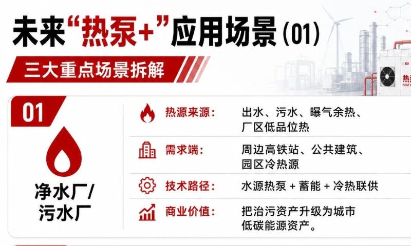 未来“热泵+”重点应用场景在哪？