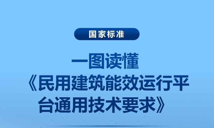 一图看懂海林参与的国标 《民用建筑能效运行平台通用技术要求》