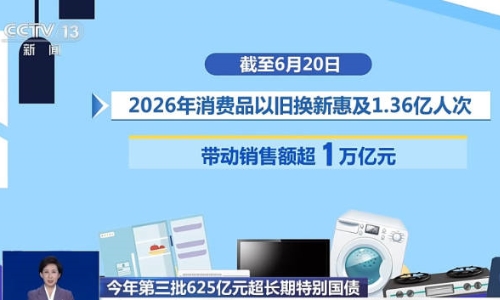 “国补”继续！第三批625亿元资金已下达