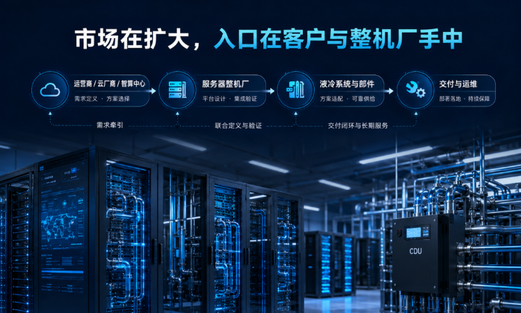 市场爆发之后，中国液冷服务器话语权落在哪一层？